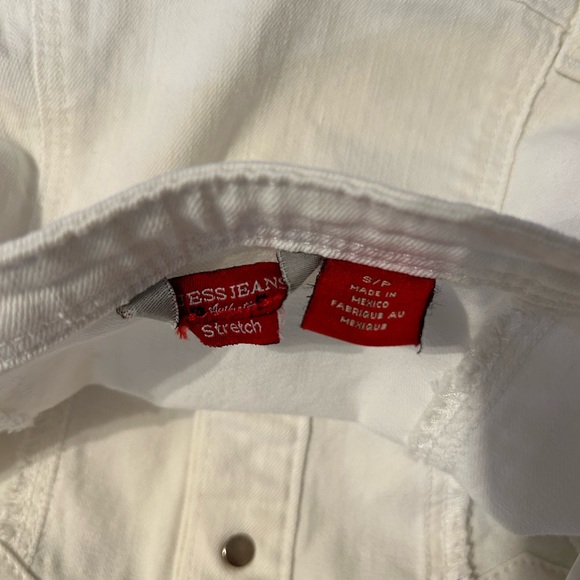 GUESS jeans white denim dress - Picture 3 of 4